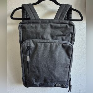 OGIO Sly Pack Backpack Stylish Heather Gray Slim Laptop Carrying Bag Slim